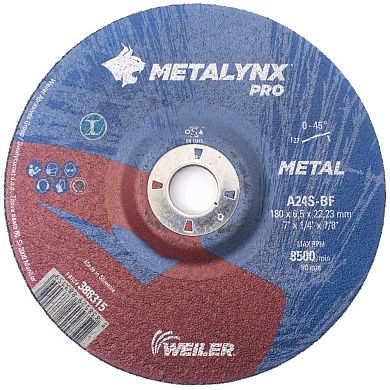 Круг обдирочный 180х7.0х22.23 мм для металла EXTRA (388565) METALYNX