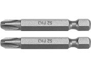 Бита PH3х50мм 1/4" (2шт.) AlSl S2 (YT-77877) YATO