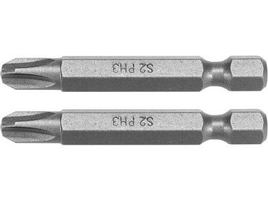 Бита PH3х50мм 1/4" (2шт.) AlSl S2 (YT-77877) YATO