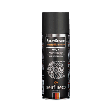 Смазка литиевая синтет. белая SprayGrease White lithium grease 450 мл (9977) SENFINECO