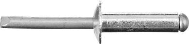 Заклепка вытяжная алюминий/сталь DIN 7337 Ø 4.0x18 мм, 500шт. (31205-40-18) STAYER