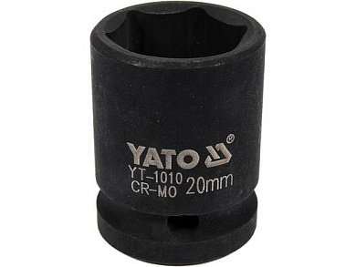 Головка ударн. 1/2" 20мм, L=39мм, 6гр. CrMo (YT-1010) YATO