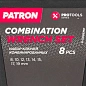 Набор ключей комбинированных 8 пр (8,10,12, 13,14,15,17,19мм)(P-5086MP) PATRON фото6