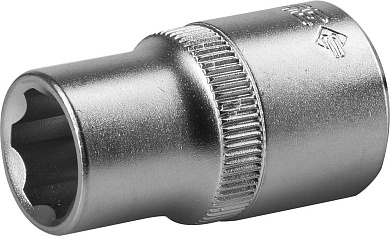 Головка 1/2" 14мм, профиль SUPER LOCK, L=105мм, Cr-V "МАСТЕР" (27725-14_z02) ЗУБР