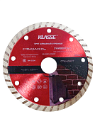 Круг алмазный турбо 125х2.0х7x22.23 мм Универсал "Стандарт" (KL01131-125/07) KLASSE