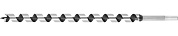 Сверло по дереву, спираль Левиса, HEX хвостовик, 29465-450-25, d=25х450мм (29465-450-25) URAGAN