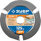 Диск пильный 125x22.2х3 по дереву, пластику для УШМ "Термит" (36857-125_z01) ЗУБР фото2