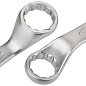 Ключи накидные отогнутые на 75град., 8пр. 6-22м (RF-5088P) RockFORCE фото4