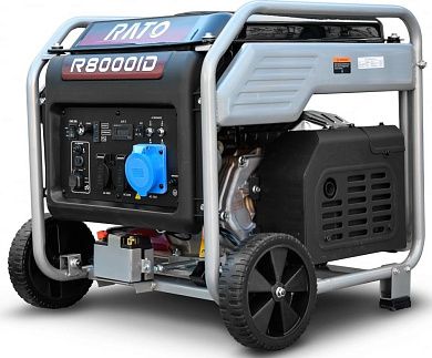 Генератор бензиновый инверторный R8000iD (7,5кВт; 230В; Rato R420 by SUBARU) RATO