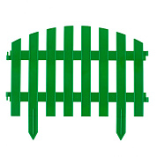 Забор декоративный "Винтаж", 28х300 см, зеленый (65012) PALISAD