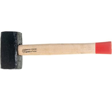 Кувалда 4000 г, кованая головка, деревянная рукоятка (10957) СИБРТЕХ