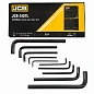 Набор ключей шестигранных длинные, 10пр. (6-8, 10-12, 14, 17, 19 22мм) (JCB-5107L) JCB фото3