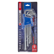 Набор ключей TORX  экстра длинных 9пр. Т10-Т50 (F-5098XL) Forsage