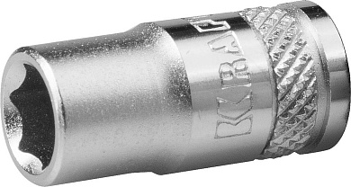 Головка 1/4" 7мм 6гр., Cr-V (27815-07_z01) KRAFTOOL