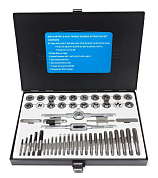 Набор метчиков и плашек (метрич. + дюйм.), 50пр. (F-M050-3) Forsage