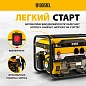 Генератор бензиновый PS-25, 2,5 кВт, 230В, 15л, ручной стартер Denzel фото4