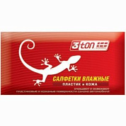 Салфетки влажные для пластика и кожи ТХ-203 3TON