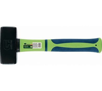 Кувалда 2000 г, фибергласовая обрезиненная рукоятка (10918) СИБРТЕХ