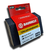 Губка шлифовальная 4-сторонняя угловая 125х90х25 мм P60 (02042-259006) BAUWELT