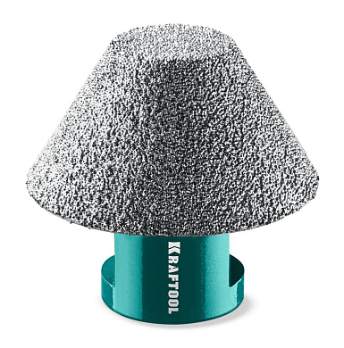 Фреза алмазная вакуумная VS DIAMOND d 20-48 мм, М14, конусная (29812-20-48) KRAFTOOL