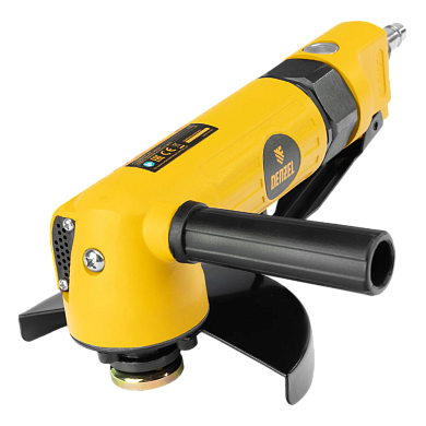 Угловая шлифмашина пневм. AG125, 11000 об/мин, 125 мм, 186 л/мин Denzel