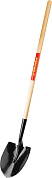 Лопата штыковая для земляных работ, деревянный черенок (421824) GRINDA
