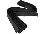 Лента тканая Velcro для стяжки кабеля на липучке 450мм, 10шт. (черная)(73855) VOREL