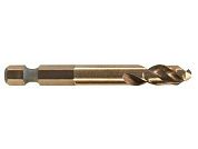 Сверло центрирующее 65 мм, хвост. HEX 1/4" HSS-Co SHEET METAL (2 608 584 750) BOSCH