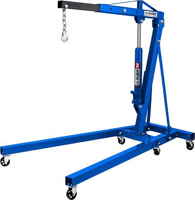 Кран гидравлический складной 25 - 2200мм, КГС-2, 2 т, Профессионал (43011-2) ЗУБР