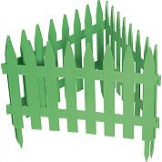 Забор декоративный "Рейка", 28х300 см, зеленый (65005) PALISAD