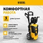 Мойка высокого давления R-180D, 2200 Вт, 180 бар, 380 л/ч, с барабаном Denzel фото6
