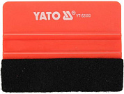 Ракель войлочный для оклейки пленки (YT-52550) YATO
