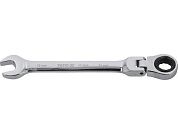 Ключ рожково-накидной с трещоткой,шарнирный 13 мм (YT-1679) YATO
