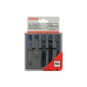 Набор пилок к лобзику 10 шт.for Metal and Wood, (2.607.010.148) BOSCH