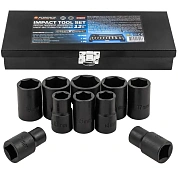 Набор головок ударн. 1/2", 12пр., (6гр.)(F-4122-5) Forsage