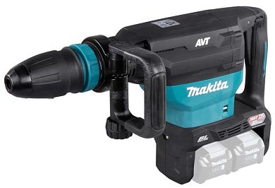 Молоток отбойный аккум. HM 002 GZ03 (SDS-MAX, 80.0 В (40+40), без АКБ и ЗУ, 20.9 Дж, чем.) MAKITA