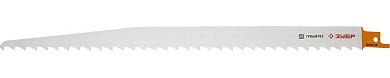 Полотно "ЭКСПЕРТ" S1617K для сабельной эл. ножовки Cr-V,быстрый грубый рез, заготовки дров, 280/8,5мм (155707-28) ЗУБР