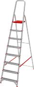 Лестница-стремянка алюм. профес. NV3110 (8 ступ. 169/242см, 7.9кг) Новая высота