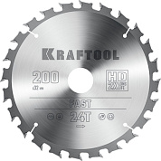 Диск пильный 200х32х24Т по дереву "Fast" (36950-200-32) KRAFTOOL