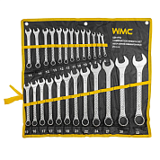 Ключи комбинированные, 25пр. (6-32мм) (WMC-5261PD) WMC TOOLS