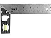 Угольник слесарный с уровнем 150мм. (YT-70843) YATO