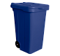Контейнер пластмассовый хозяйственный для мусора 240л (цвета в ассортименте) фото2