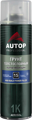 Грунт толстослойный - Серый - аэр. 650мл №15 (ATP-A07286) AUTOP