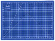 Коврик защитный, непрорезаемый, 3мм, цвет синий, 300х220 мм "ЭКСПЕРТ" (09903) ЗУБР