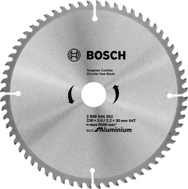 Диск пильный 230х30х64 ECO ALU/Multi (2 608 644 392) BOSCH