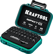 Набор бит ударных торсионных, 32пр. Impact 32 (26066-H32) KRAFTOOL