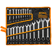 Набор ключей комбинированных 22пр. (ISMA-5221P) ISMA