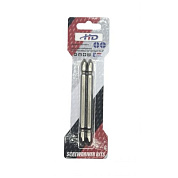 Биты крестообразные PH2xPH2х100мм 1/4" S2 (2шт) (HD-04813) H-D