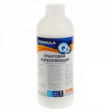 Грунтовка "Formula Q8" ВД укрепляющая 1,0 л