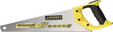 Ножовка универсальная (пила) Universal 500 мм, 7 TPI, универсальный зуб (1510-50_z02) STAYER